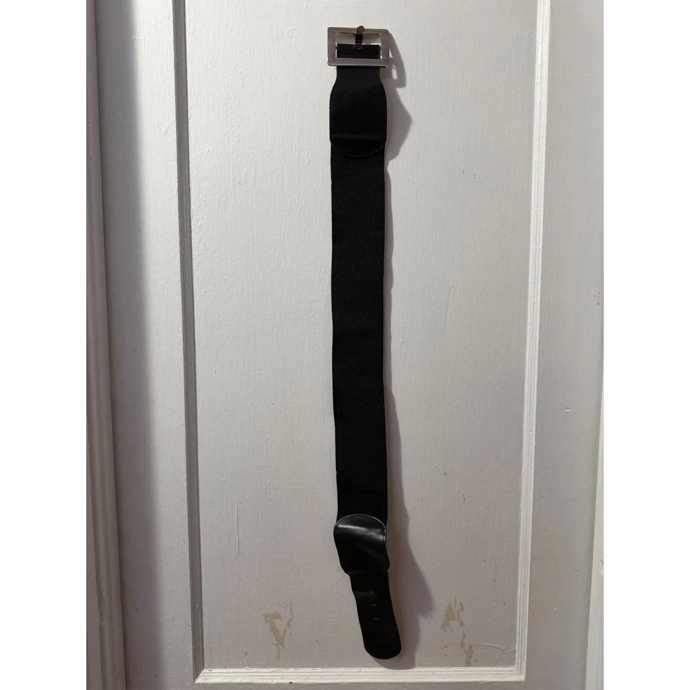 Unbranded‎ Wide Black Stretch Belt in OS
